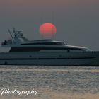 Sonnenuntergang vor Mykonos