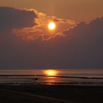 Sonnenuntergang vor Neuharlingersiel