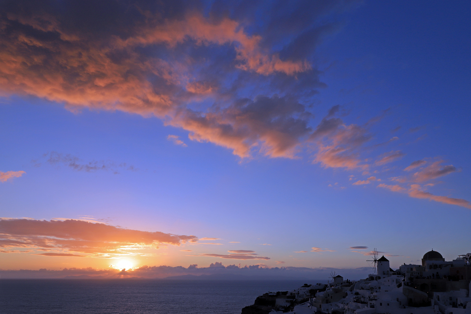 Sonnenuntergang vor Oia