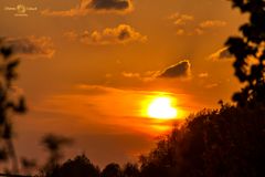 Sonnenuntergang vor Ostern