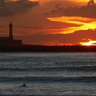 Sonnenuntergang vor Rabat