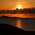 Sonnenuntergang vor Saint Malo