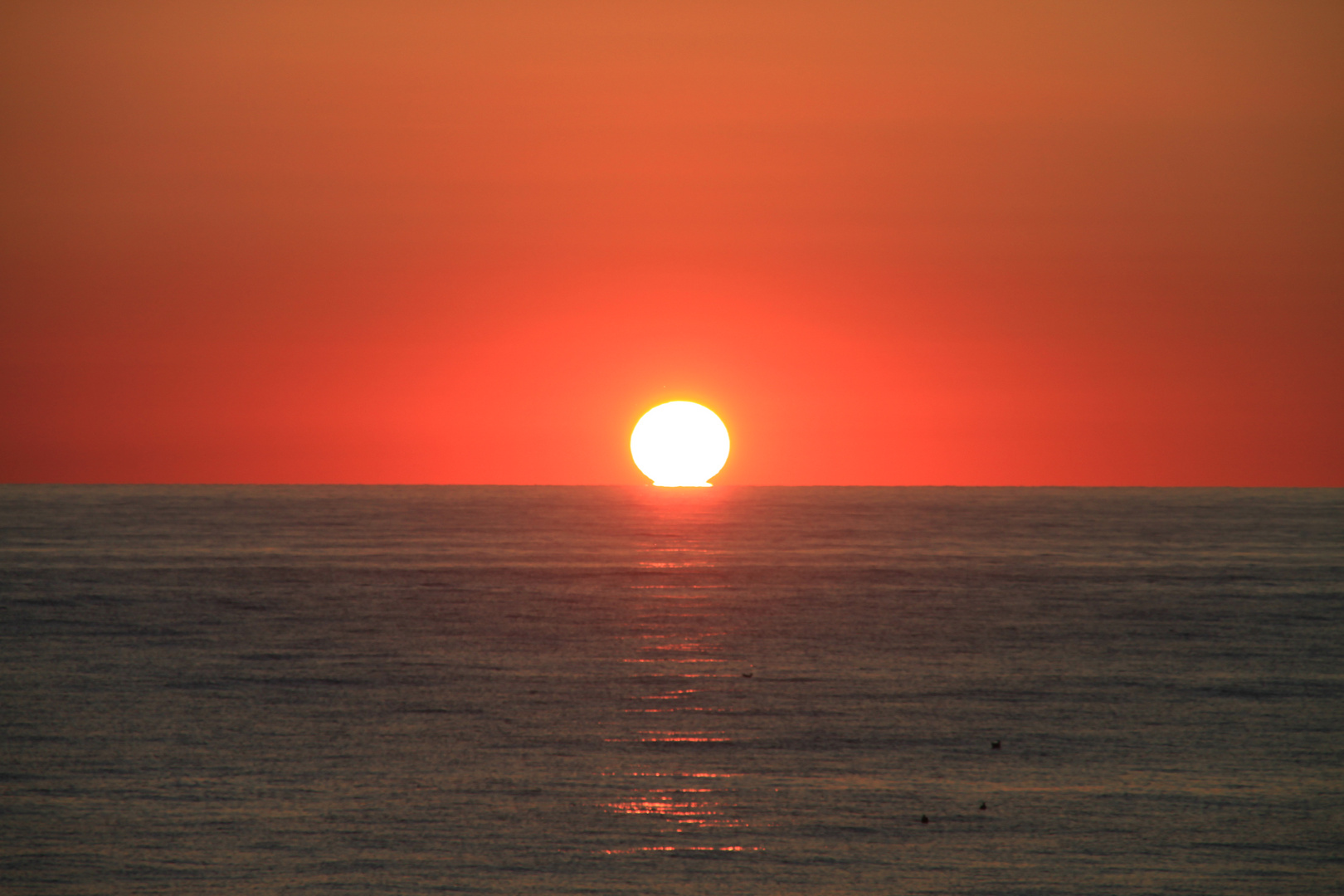 Sonnenuntergang vor Sylt