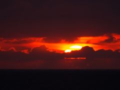 Sonnenuntergang vor Westerland