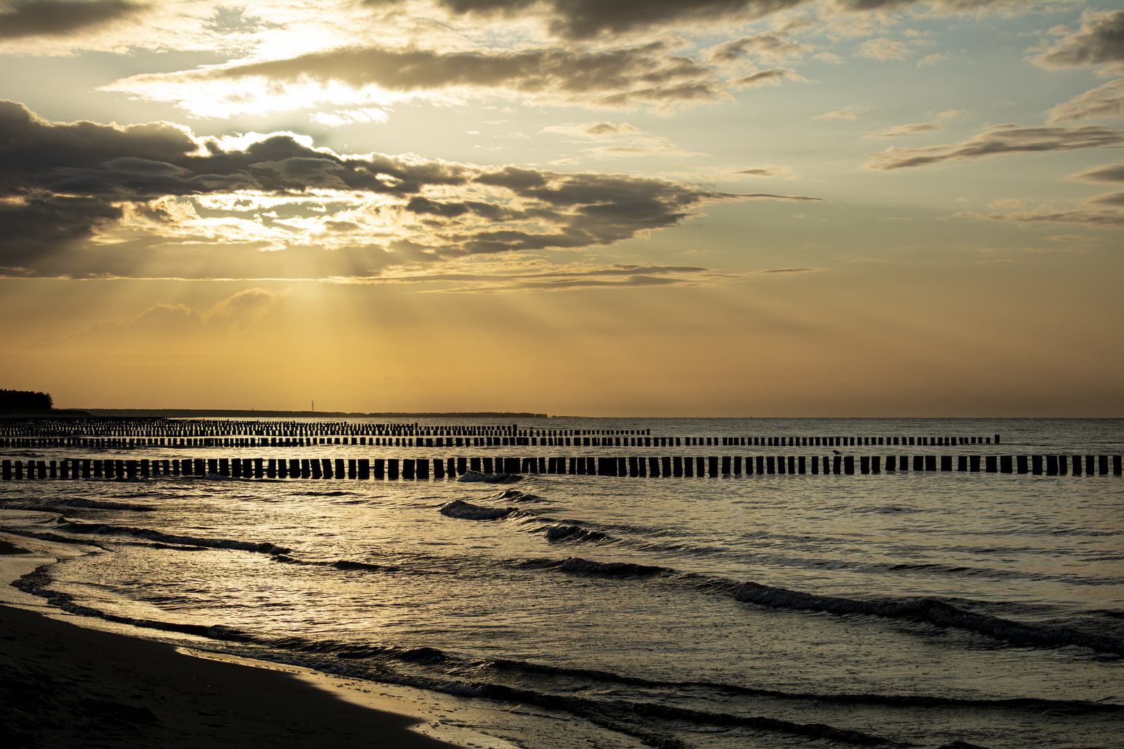 Sonnenuntergang vor Zingst