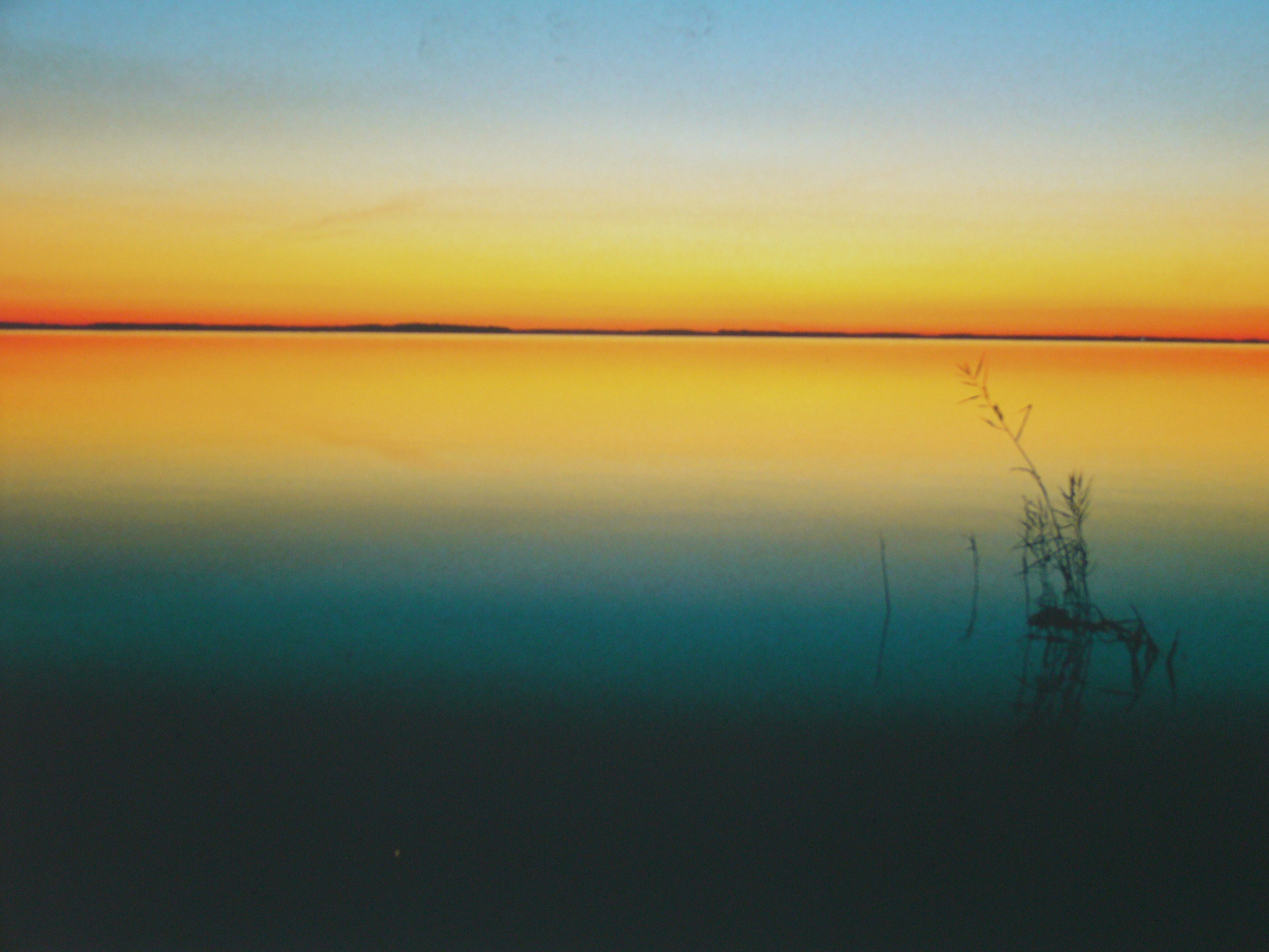 Sonnenuntergang vor Zingst