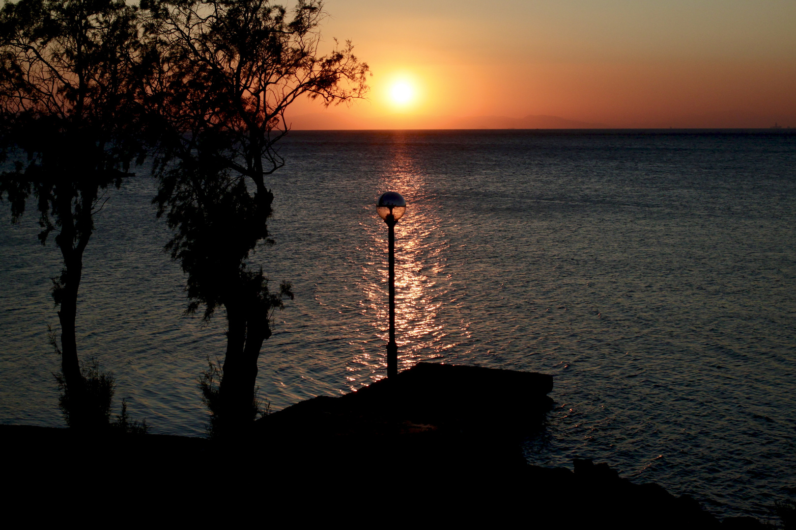 Sonnenuntergang, Vouliagmeni, GR