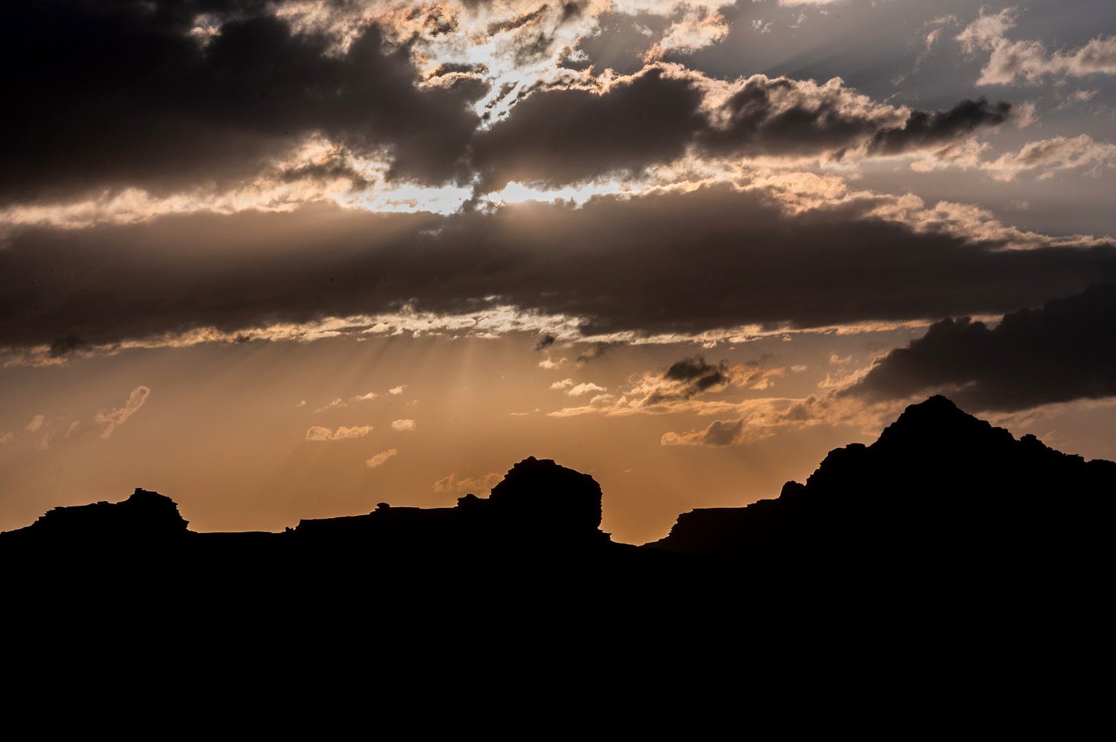 Sonnenuntergang Wadi Rum