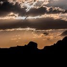 Sonnenuntergang Wadi Rum