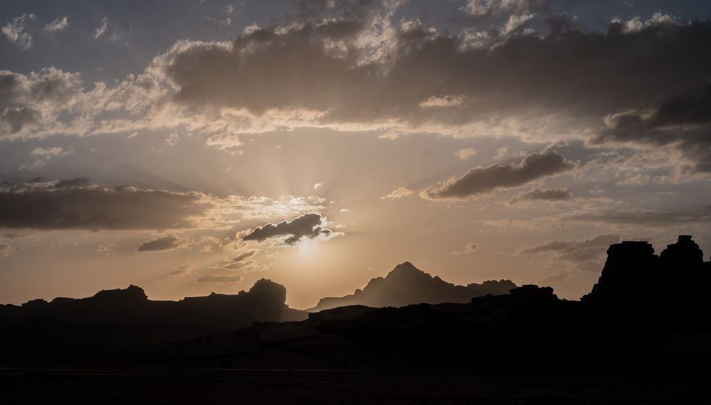 Sonnenuntergang Wadi Rum