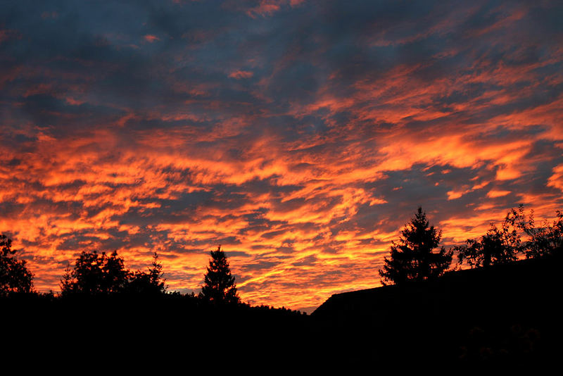 Sonnenuntergang Wahlen