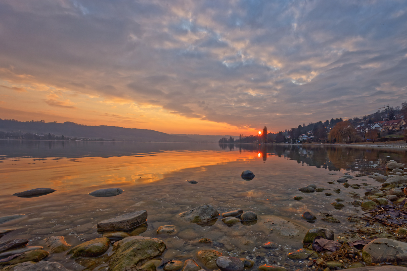 Sonnenuntergang Wangen