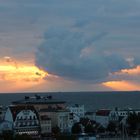 Sonnenuntergang Warnemünde - Ostsee