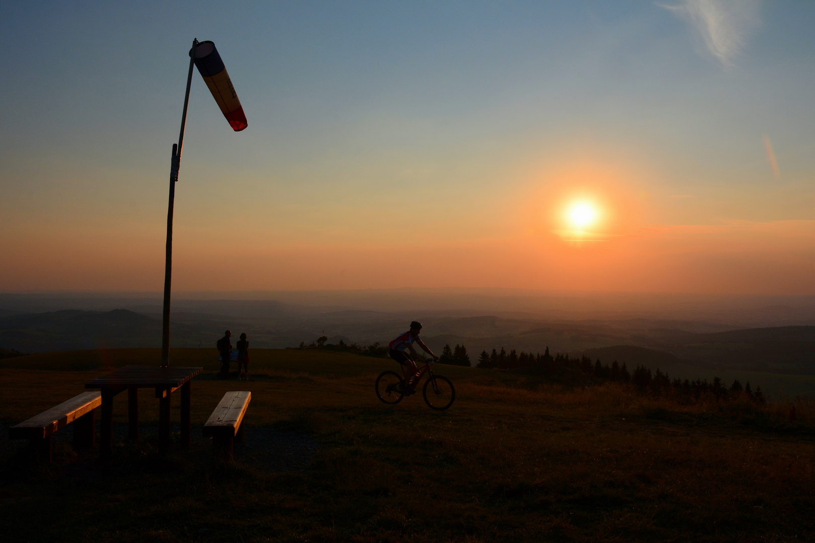 Sonnenuntergang Wasserkuppe