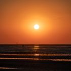 Sonnenuntergang Wattenmeer