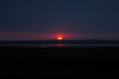 Sonnenuntergang Wattenmeer Cuxhaven/Neuwerk