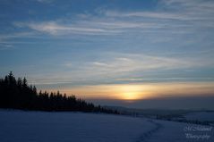 Sonnenuntergang, Weidenhausen