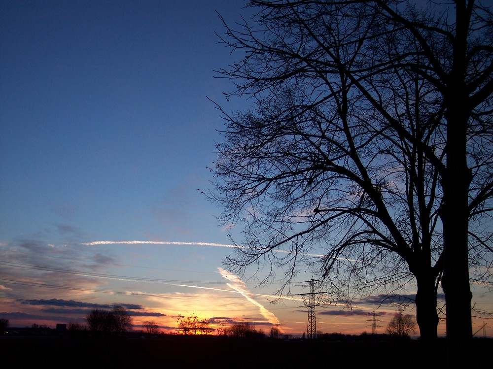 Sonnenuntergang Weilbach