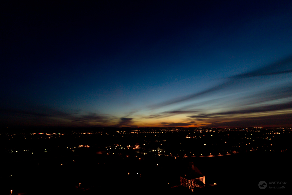 Sonnenuntergang - Weinberge Dresden-Pillnitz