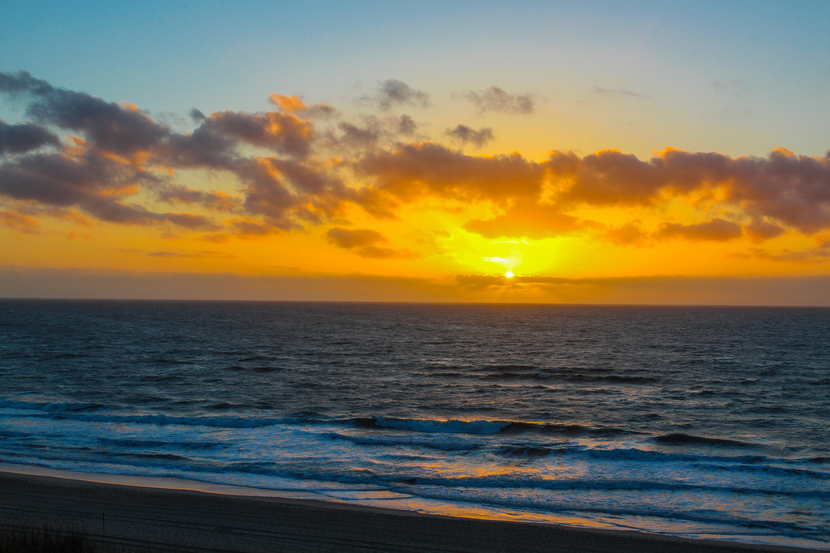 Sonnenuntergang Wenningstedt Sylt