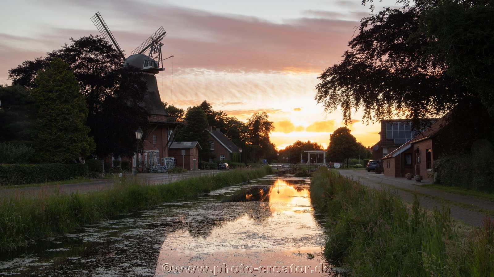 Sonnenuntergang Westgroßefehn 16.06.2022