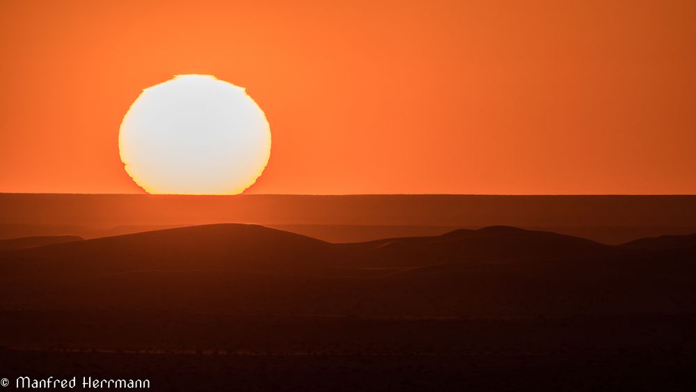 Sonnenuntergang Westsahara #2