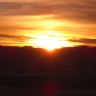 Sonnenuntergang White sands