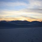 Sonnenuntergang White sands die zweite