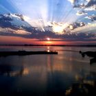 Sonnenuntergang Wiek (Insel Rügen)