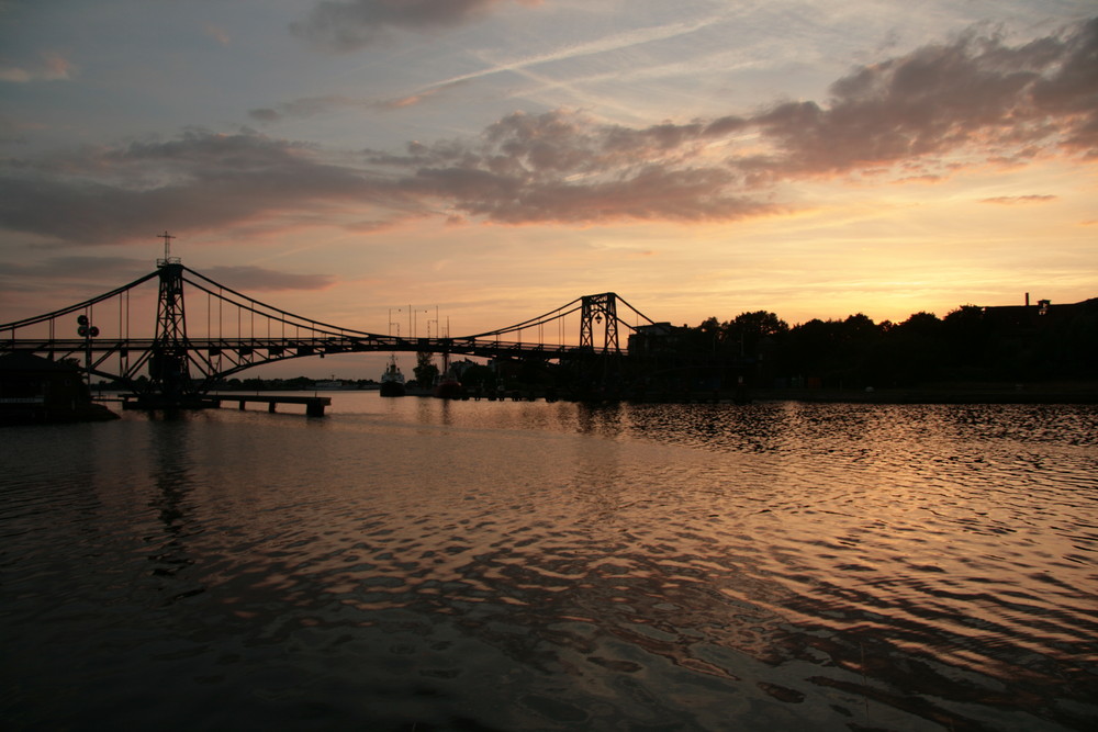 Sonnenuntergang Wilhelmshaven