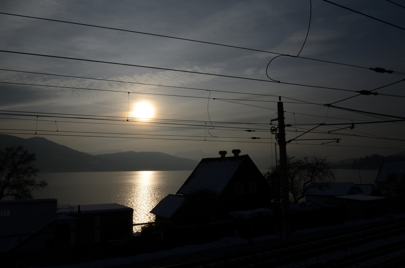 Sonnenuntergang Wörthersee