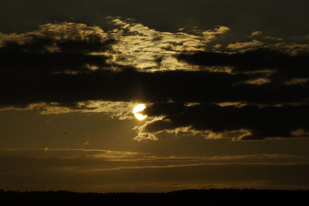 Sonnenuntergang & Wolkenspiele