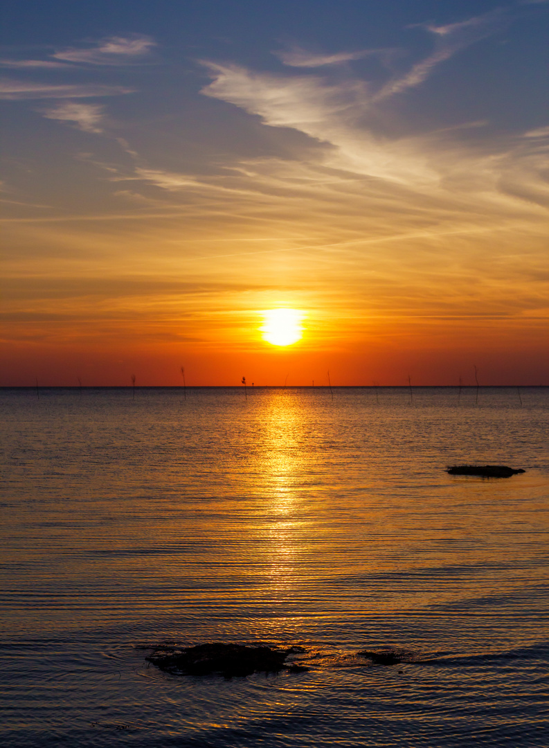 Sonnenuntergang - Wremen 