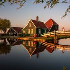 Sonnenuntergang Zaanse Schans