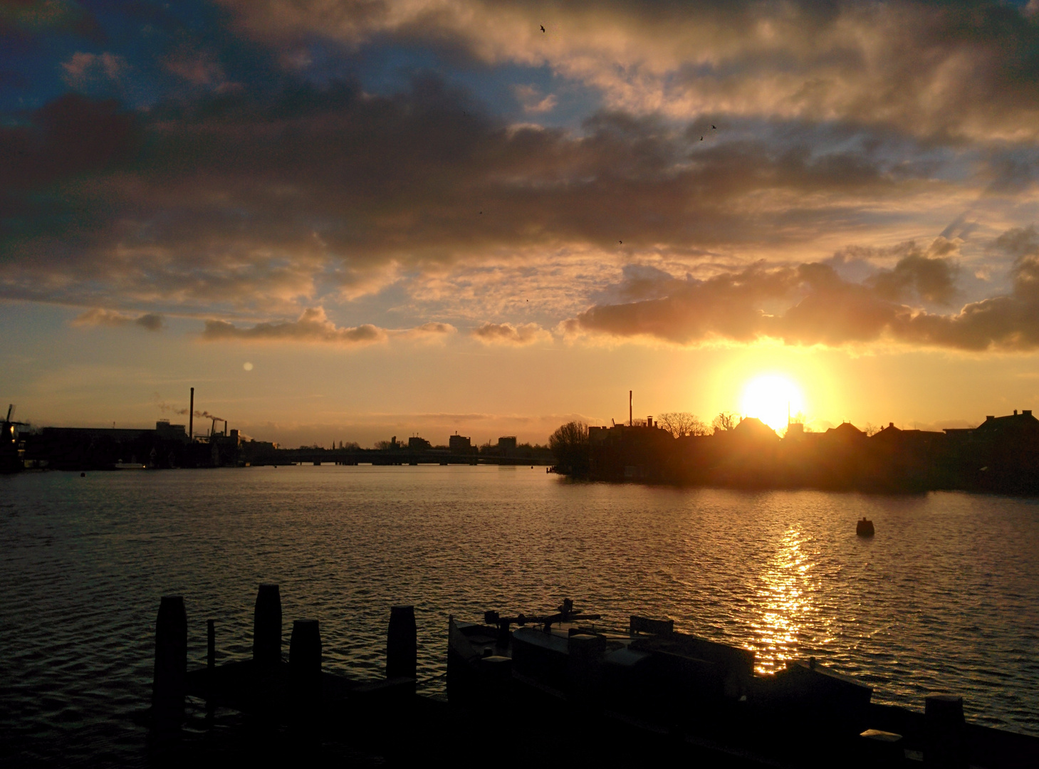 Sonnenuntergang - Zaanse Schans