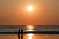 Sonnenuntergang Zandvoort