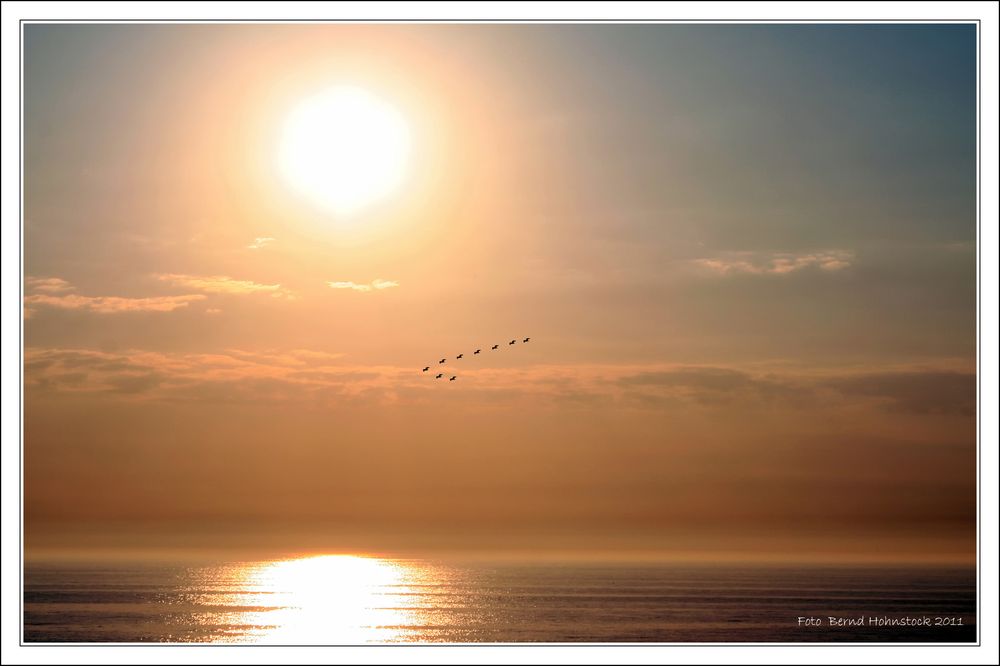 Sonnenuntergang Zandvoort ...