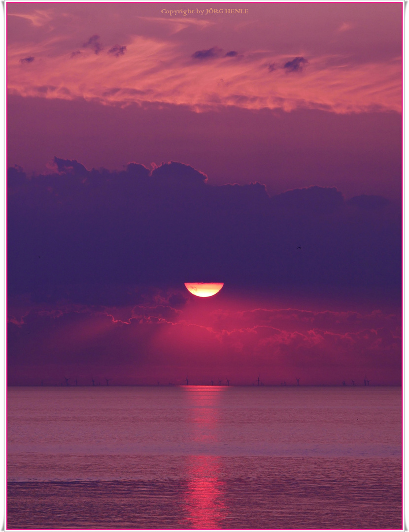 Sonnenuntergang Zeeland