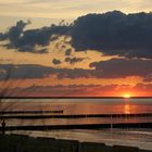 Sonnenuntergang Zempin auf Usedom