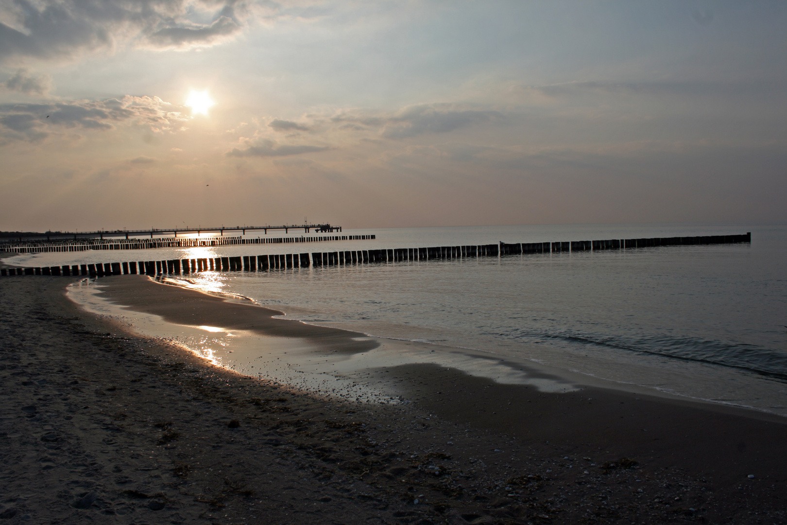 Sonnenuntergang Zingst 2013