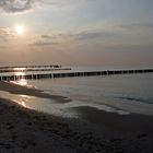 Sonnenuntergang Zingst 2013