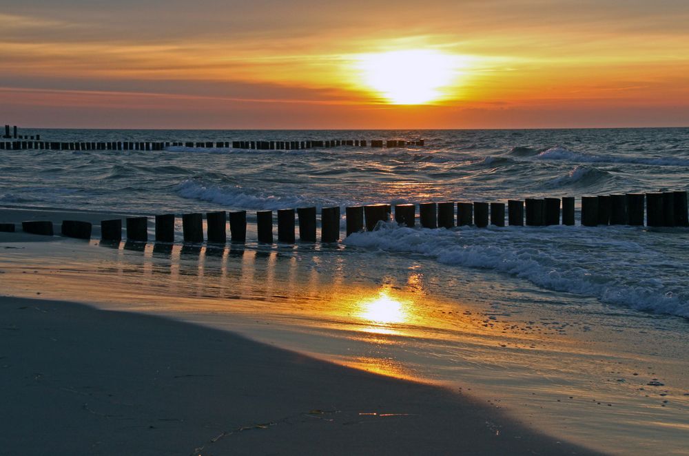 Sonnenuntergang Zingst