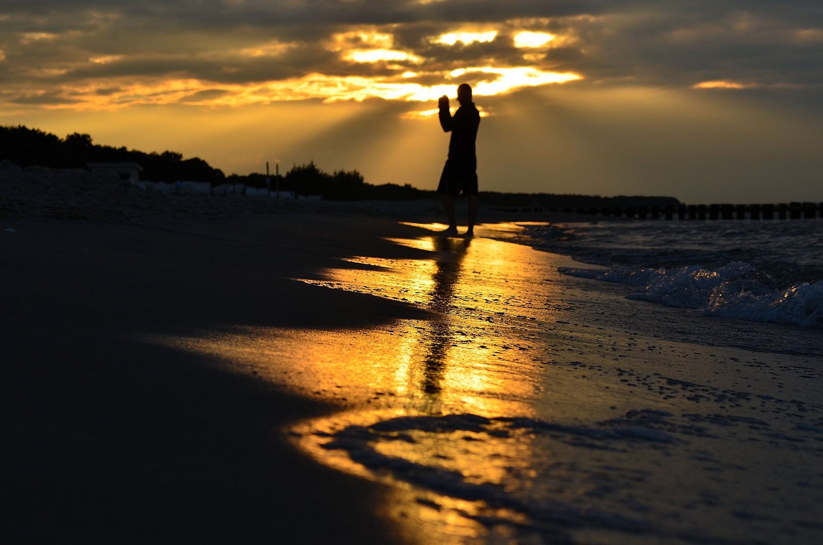 Sonnenuntergang Zingst