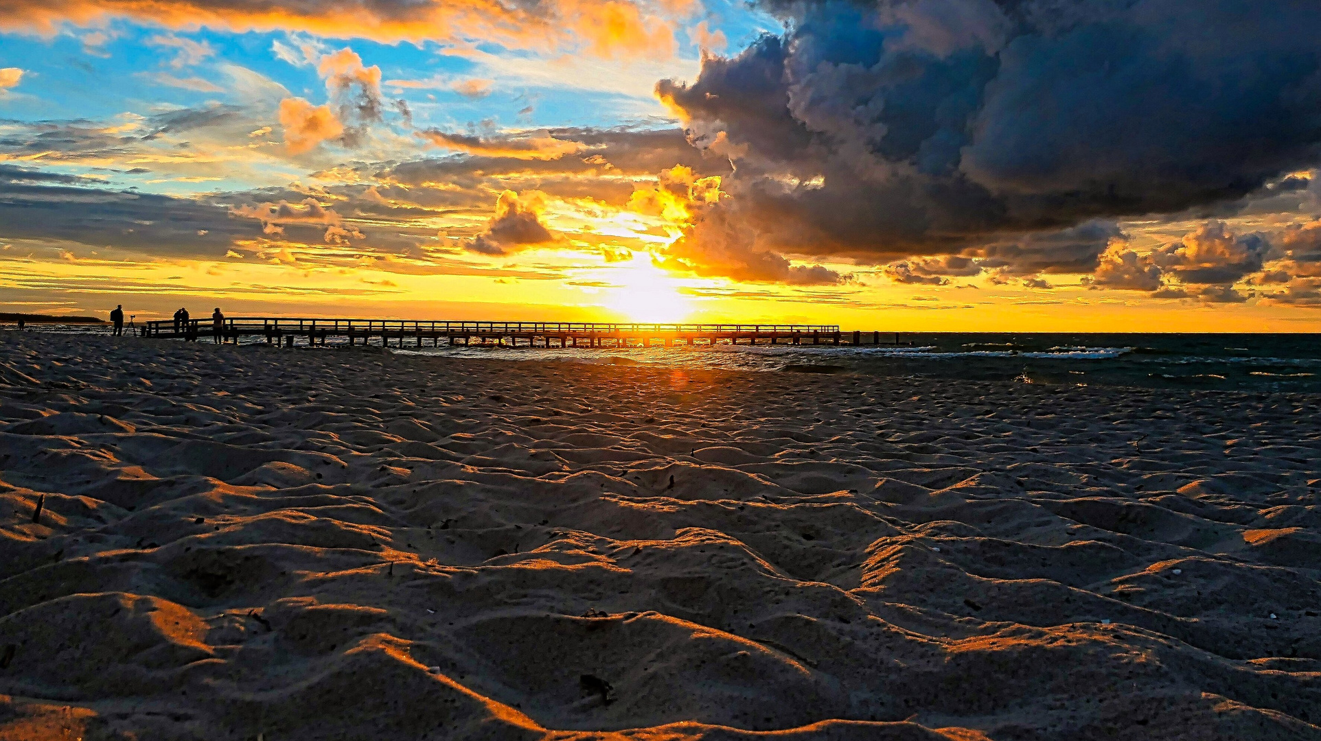 Sonnenuntergang Zingst 