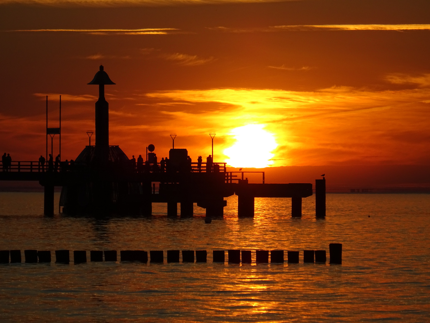 Sonnenuntergang Zingst/Darß