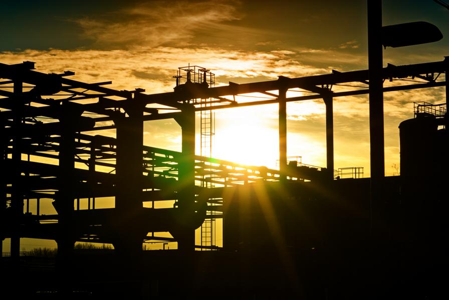 Sonnenuntergang Zollverein