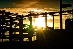 Sonnenuntergang Zollverein