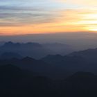 Sonnenuntergang Zugspitz