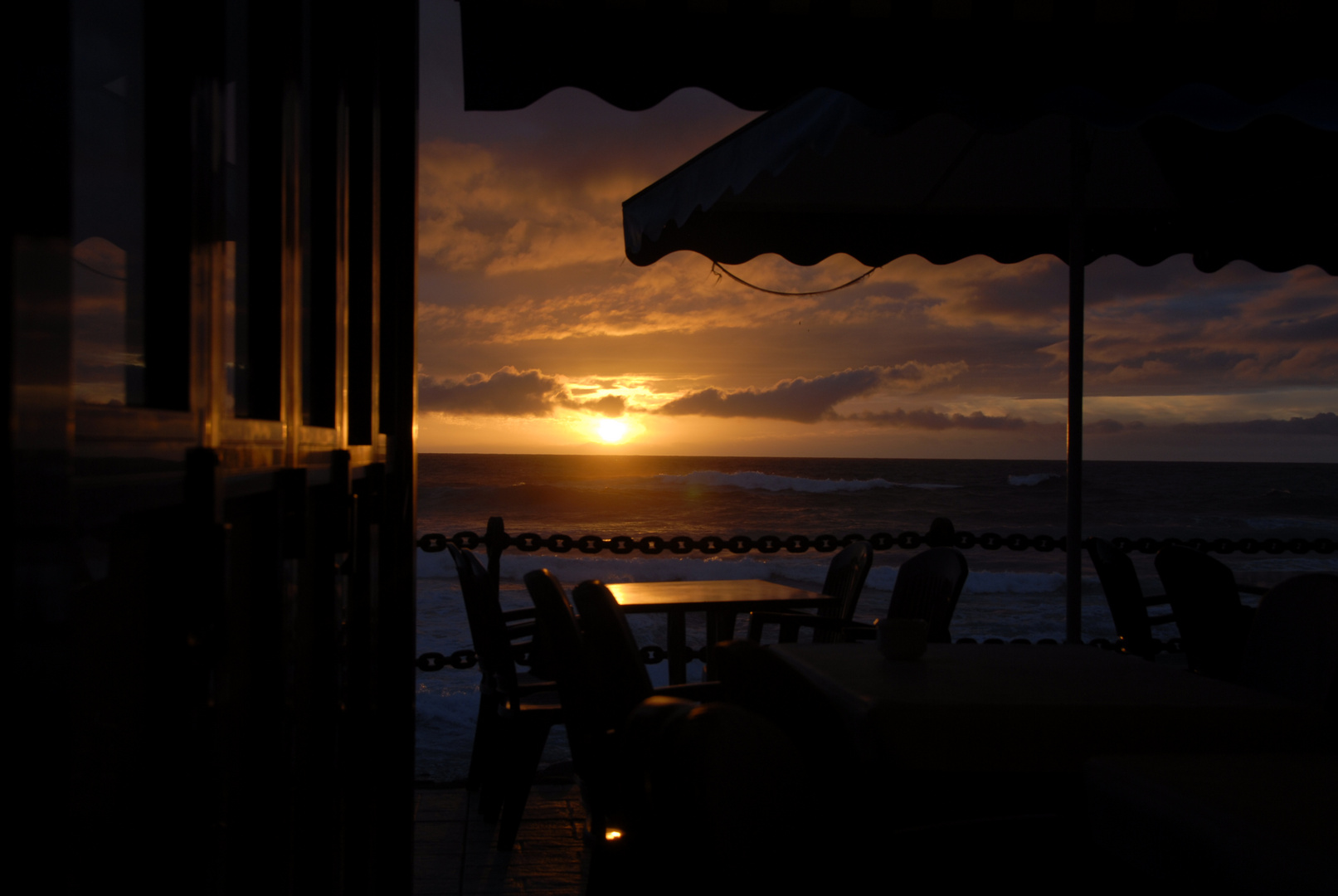 Sonnenuntergang zum Dinner / Lanzarote
