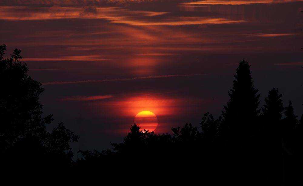 Sonnenuntergang zum Tango